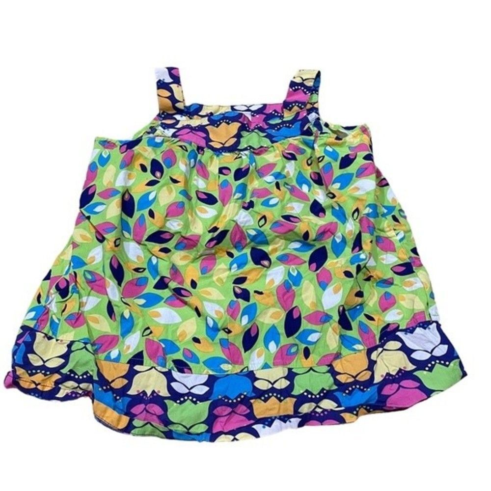Hanna Andersson Bold Floral Printed Tank Top